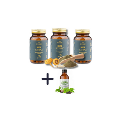 Maca - extrakt z 3 druhů kořene 1000 mg
