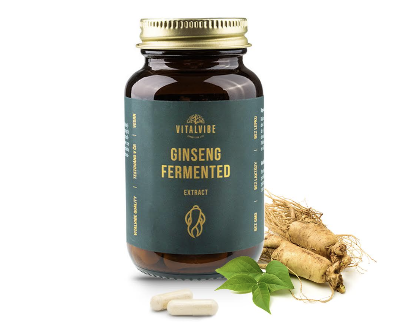 Korejský ženšen - extrakt z kořene 400 mg