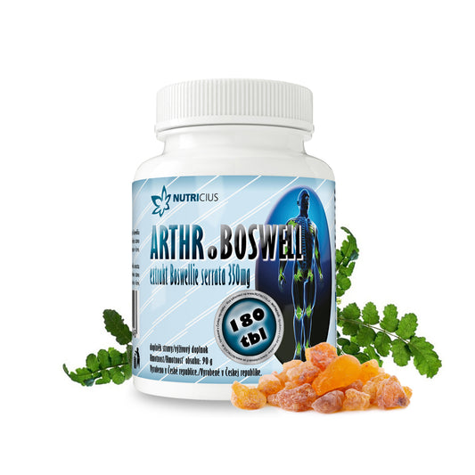 Boswellia serrata - extrakt z pryskyřice stromu 1050 mg