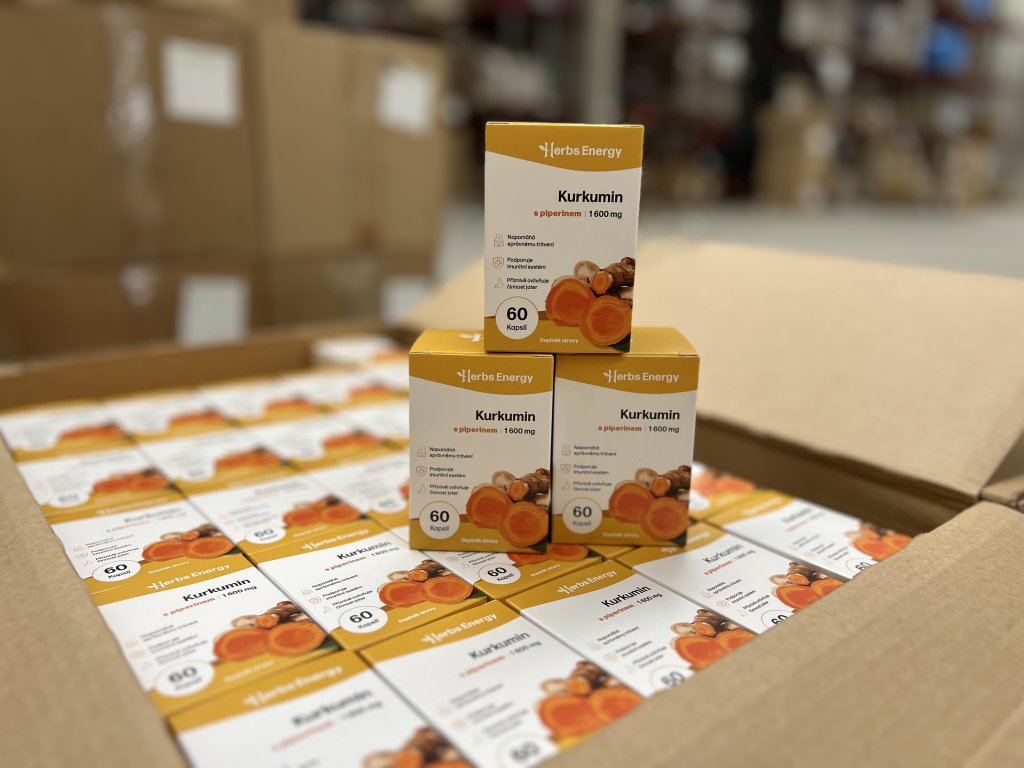 Kurkumin 800 mg + Piperin