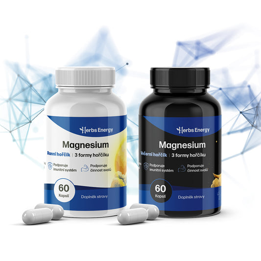 Balíček Ranní hořčík + Večerní hořčík