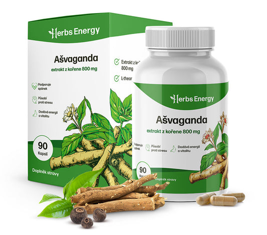 Ašvaganda – extrakt z kořene 800 mg