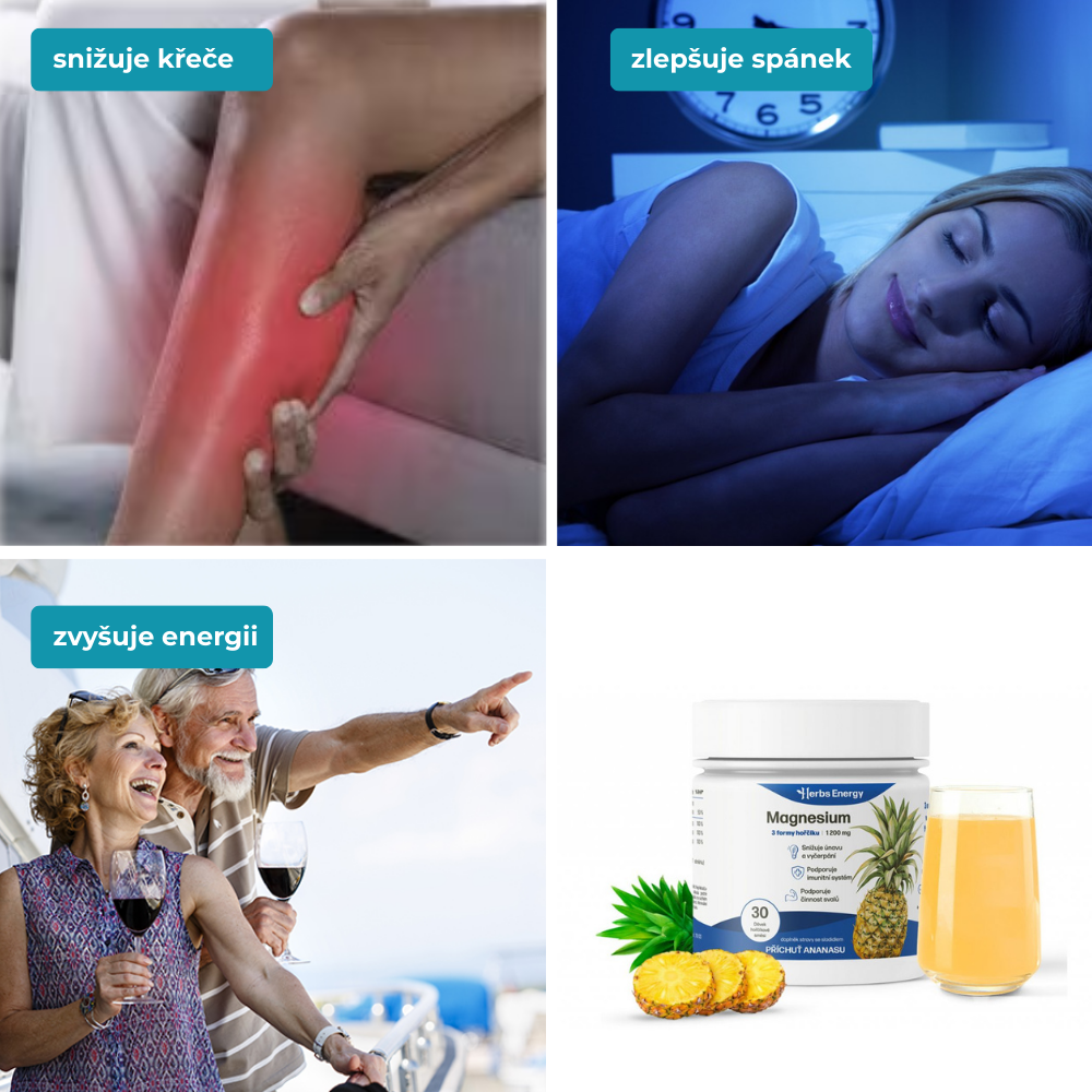 Magnesium Drink - hořčík na křeče, spánek a úzkosti